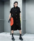 Neon Pocket Shirt Dress